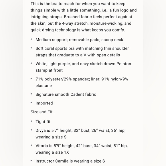 Peloton Sports bra - Picture 11 of 12